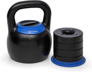 Klarfit Adjustabell kettlebell regolabile