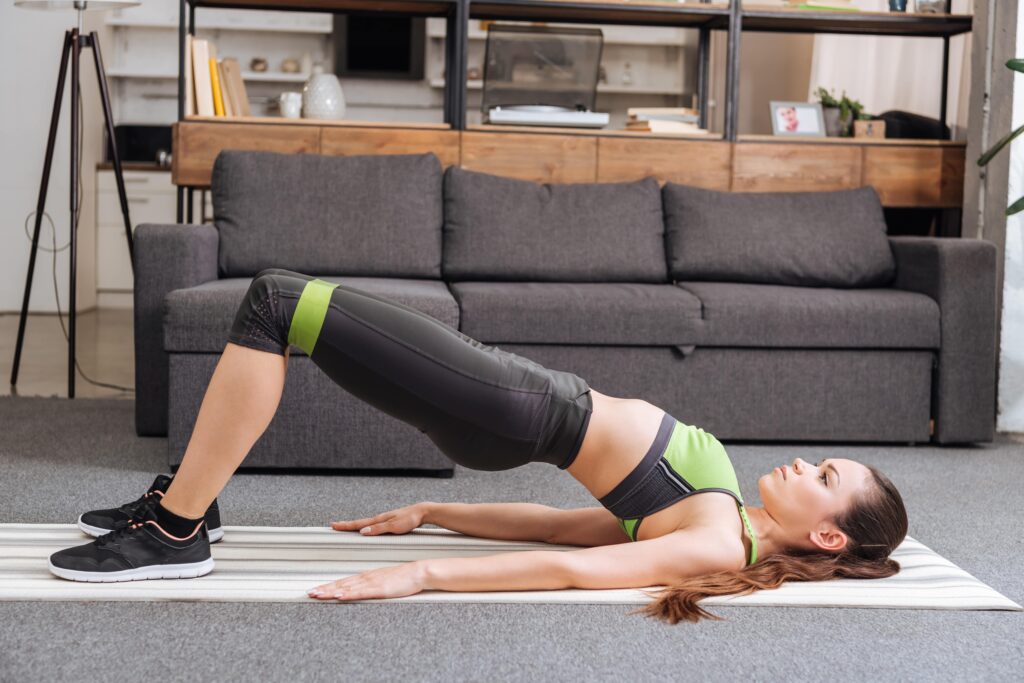 glute bridge​